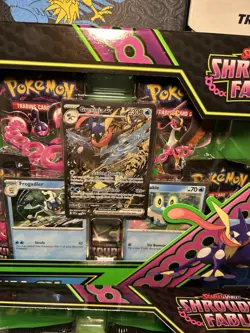 Pokemon TCG - Shrouded Fable Greninja and Kingdra EX Special Collection Sealed - Image 2