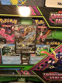 Pokemon TCG - Shrouded Fable Greninja and Kingdra EX Special Collection Sealed - Image 3