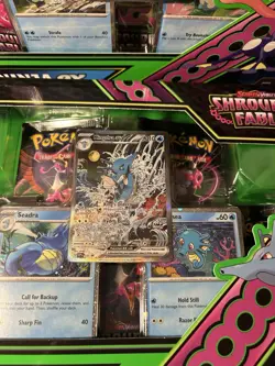 Pokemon TCG - Shrouded Fable Greninja and Kingdra EX Special Collection Sealed - Image 5