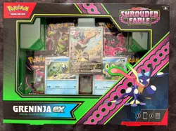 Pokemon TCG - Shrouded Fable Greninja and Kingdra EX Special Collection Sealed - Image 2