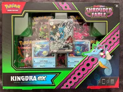 Pokemon TCG - Shrouded Fable Greninja and Kingdra EX Special Collection Sealed - Image 3