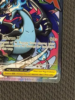 Mega Charizard X ex - 023 Promo Pokemon Mega Evolution NM 2 - Image 4