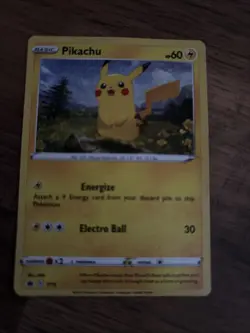 Pikachu 7/15 Holo 2022 McDonalds Promo Pokemon Card MINT - Image 1