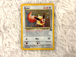 Pokemon Card - Eevee #11 Holo WoTC Black Star Promo - Image 1
