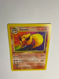 1999 Pokemon Jungle 1st Edition #19 Flareon 💎GEM 💎MINT - Image 3