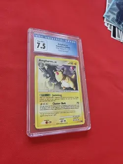 Pokemon: Ampharos #1/17 Cosmos Holo Rare Pop Series 7 Vintage - CGC 7.5b- E47 - Image 5