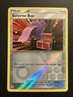 Surprise Box 187/214 Sm-Unbroken Bonds Reverse Holo ft. Gengar Pokemon TCG NM - Image 1