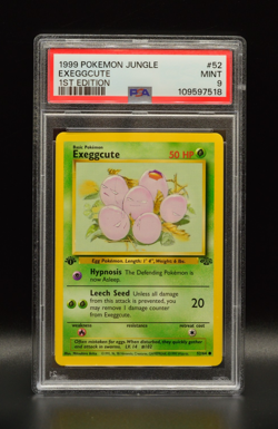 Exeggcute 1st Edition 1999 Pokemon Jungle #52 WOTC PSA 9 Newly Graded - Image 1