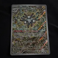 Pokemon TCG Magneton 159 Scarlet & Violet Promo Card Holo NM Condition - Image 1