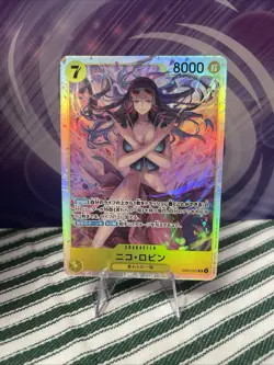 Nico Robin SR EB03-055 Japanese ONE PIECE Card Heroines Edition- NM (US SELLER) - Image 1