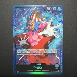 Buggy - OP09-042 L - Alt Art - Leader - ST25 - One Piece - English - Image 1