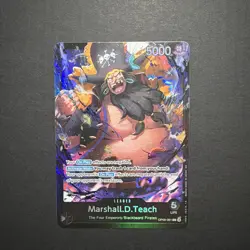 Marshall.D.Teach OP09-081 - One Piece - Starter Deck 27 - Leader - NM - Image 1