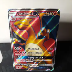 Pokemon TCG Charizard-GX SM Black Star Promo SM60 Promo MP - Image 1