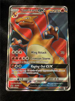 Charizard GX - SM60 - Black Star Promo - Pokemon TCG - MP - HOLO - Image 1