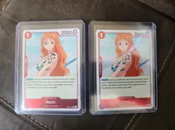 One Piece TCG - Nami OP01-016 Pre Errata Wave 2 Beta - Near Mint Romance Dawn - Image 1