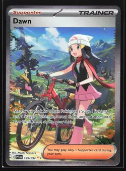 Dawn 129/094 ME02: Phantasmal Flames Special Illustration Rare Pokemon Card - Image 1