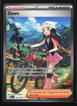 Dawn 129/094 ME02: Phantasmal Flames Special Illustration Rare Pokemon Card - Image 1