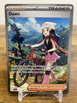 Dawn 129/094 Me02: Phantasmal Flames Special Illustration Rare Holo Pokemon Card - Image 1