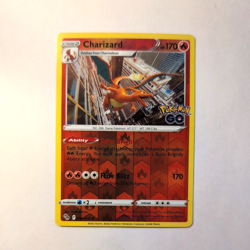 Charizard 010/078 Pokemon GO Reverse Holo NM POKEMON TCG - Image 1