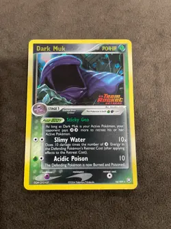 Dark Muk 16/109 ex Team Rocket Returns Reverse Holo LP - Image 1