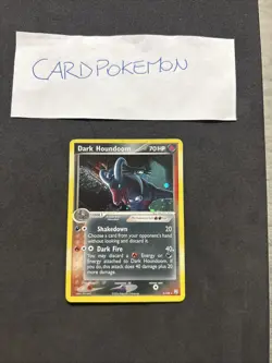 Pokemon Card Dark Houndoom 5/109 Ex Team Rocket Returns -Eng-holo/Nm/Mint - Image 1
