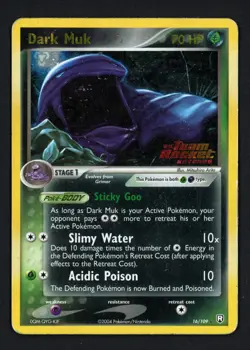 Dark Muk Reverse Holo 16/109 Team Rocket Returns Rare Pokemon TCG - Image 1