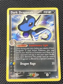 Dark Dragonair 31/109 EX Team Rocket Returns 2004 Pokemon TCG Card NM - Image 1