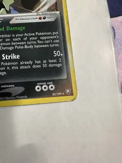 Dark Tyranitar 20/109 EX Team Rocket Returns Holo Rare Pokemon Card Hp - Image 5