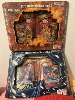 IN HAND One Piece - Illustration Box Vol 5 & 6 - IB05 & IB06 - Brand New Sealed - Image 1