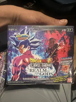 Dragon Ball Super Realm Of The Gods Cards Sealed - Image 1