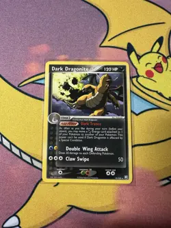 Pokemon Dark Dragonite 15/109 Non-Holo Rare EX Team Rocket Returns Card - Image 1
