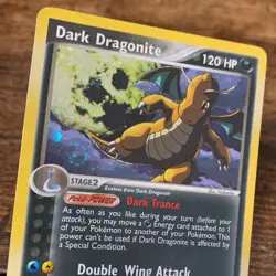 Dark Dragonite 15/109 EX Team Rocket Returns HOLO RARE w/ SWIRL Pokemon Card LP - Image 4