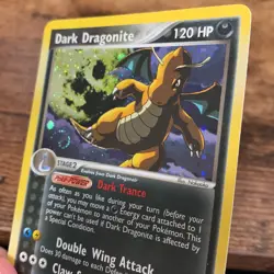 Dark Dragonite 15/109 EX Team Rocket Returns HOLO RARE w/ SWIRL Pokemon Card LP - Image 5