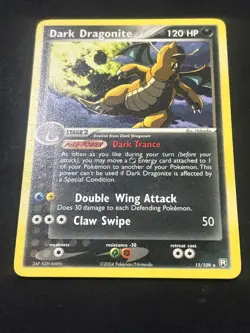 Pokemon Dark Dragonite 15/109 Non-Holo Rare EX Team Rocket Returns Card NM - Image 2