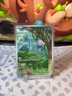 Meditite - 153/142 - Stellar Crown - Pokemon TCG Card NM Illustration Rare IR - Image 1
