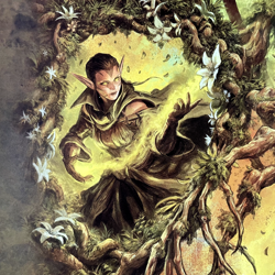 🌳 Zendikar Rising - ZNR Poster - WPN Store Promo MTG - Nissa of Shadowed Boughs - Image 4
