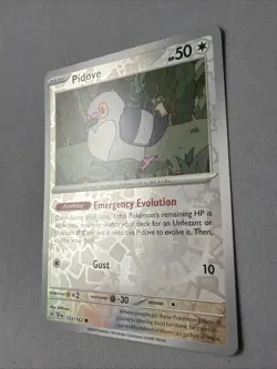 Pokemon TCG * SV Temporal Force * 133/162 Pidove REVERSE HOLO Common * FRESH PK - Image 2