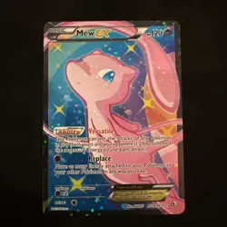 Pokemon TCG Mew EX RC24/RC25 Legendary Treasures Full Art NM! Rare Card - Image 2