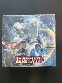 Pokemon Sun & Moon Super Burst Impact 2019 Booster Box Japanese SEALED US SELLER - Image 1
