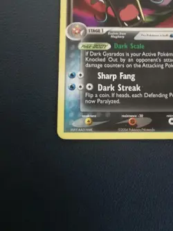 Pokemon Card Dark Gyarados 36/109 EX Team Rocket Returns Uncommon - Image 4