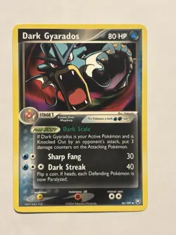 Dark Gyarados 36/109 2004 EX Team Rocket Returns Pokemon Card Non Holo - NM - Image 1