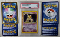PSA 5 - Alakazam Holo 1999 Pokemon Game #1 With Goodies! - Image 1