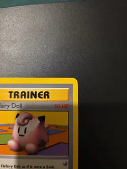 Pokemon TCG Clefairy Doll Base Set Rare Card 70/102 Trainer - Image 3