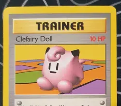 Clefairy Doll 70/102 Base Set Rare Trainer Pokemon Vintage Wotc Lightly Played - Image 2