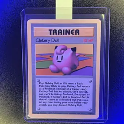 🔥 Clefairy Doll 70/102 🔥 Original Non Holo Rare Base Set Pokemon Card Trainer - Image 1