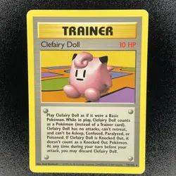 🔥 Clefairy Doll 70/102 🔥 Original Non Holo Rare Base Set Pokemon Card Trainer - Image 2