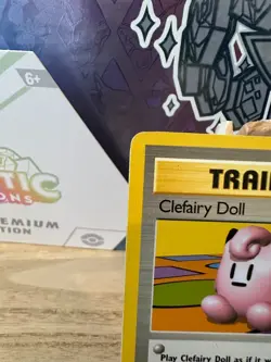 Clefairy Doll 70/102 Rare Base Set Trainer Pokemon Card 1999 Near Mint - Image 3