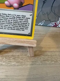 Clefairy Doll 70/102 Rare Base Set Trainer Pokemon Card 1999 Near Mint - Image 5