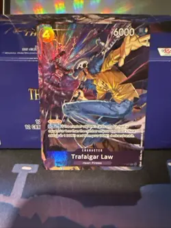 Trafalgar Law (Illustration Box Vol.6) P-093 One Piece Promotion Cards Foil - Image 1