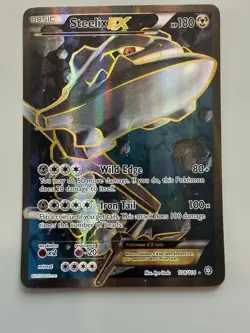 Steelix EX (Full Art) 108/114 XY-Steam Siege Holo Pokemon Card (LP) - Image 1